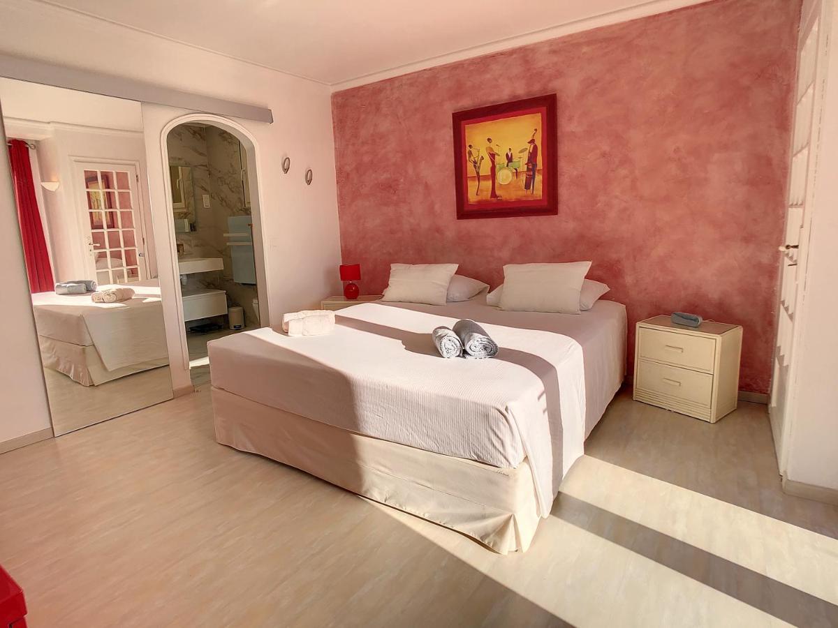 3 Bedrooms Villa Near Cannes - Pool & Jacuzzi - Sea View Мандельё-ла-Напуль Экстерьер фото