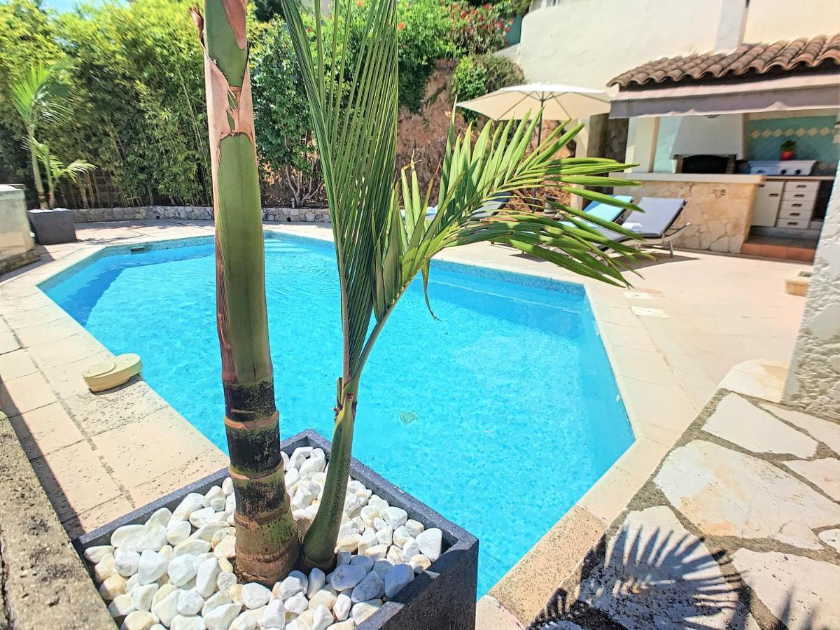 3 Bedrooms Villa Near Cannes - Pool & Jacuzzi - Sea View Мандельё-ла-Напуль Экстерьер фото